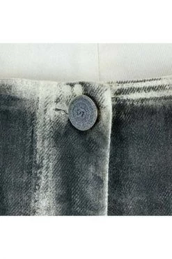 Chanel Vintage Vintage Broeken Pre-owned Washed Out Denim Jeans Pants With Zip Gray -Goedkope Chanel Vintage winkel f0d5f802ba709029d8639afb45f3b1d0