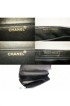 Chanel Vintage Vintage Tassen Pre-owned Double Faces W Sided Chain Shoulder Bag Black -Goedkope Chanel Vintage winkel f0eb626b3cf91db14168fa7b14185e3a