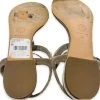 Chanel Vintage Vintage Schoenen Pre-owned Leather Sandals Brown