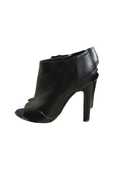 Chanel Vintage Vintage Schoenen Pre-owned Boots Black 4 Chanel Vintage Vintage Schoenen Pre-owned Boots Black - Afbeelding 4