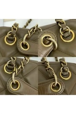 Chanel Vintage Vintage Tassen Pre-owned Shoulder Bags Brown -Goedkope Chanel Vintage winkel f31fd1901f884009fb0336c93d220854