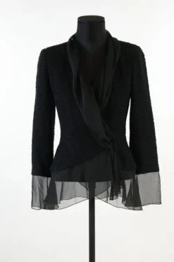 Chanel Vintage Vintage Tops Pre-owned Wool Tops Black -Goedkope Chanel Vintage winkel f3ab2118cf3a13a8bc9ed101f5a983d8