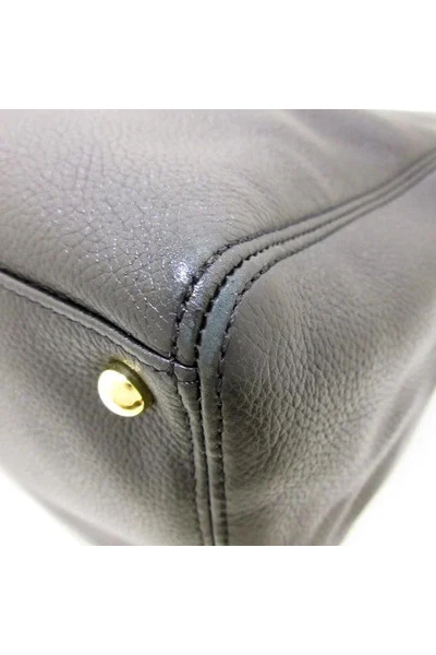 Chanel Vintage Vintage Tassen Pre-owned Leather Totes Black 3 Chanel Vintage Vintage Tassen Pre-owned Leather Totes Black - Afbeelding 3