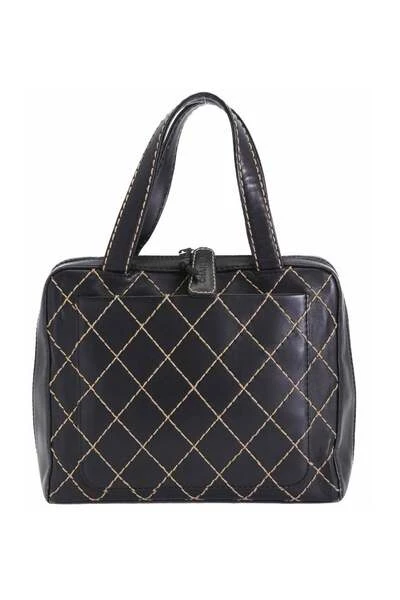 Chanel Vintage Vintage Tassen Pre-owned Handbags Black 3 Chanel Vintage Vintage Tassen Pre-owned Handbags Black - Afbeelding 3