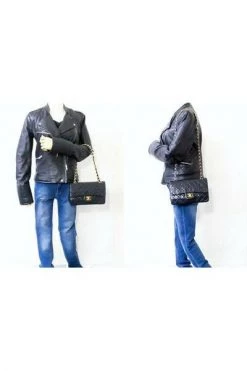 Chanel Vintage Vintage Tassen Pre-owned Leather Shoulder Bag Black -Goedkope Chanel Vintage winkel f5d931a06ecc03b08ea3958220326c3b