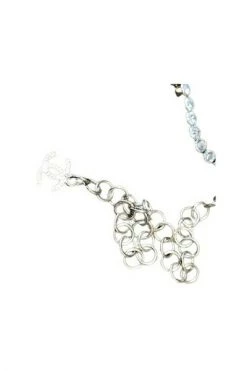 Chanel Vintage Vintage Sieraden Pre-owned Necklace Gray -Goedkope Chanel Vintage winkel f5e49849f6ea535a63c60492b8420a83