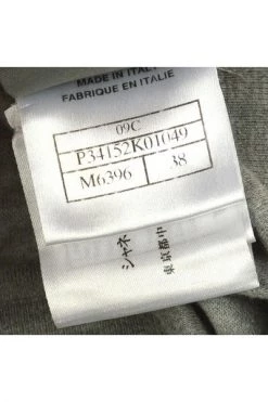 Chanel Vintage Vintage Tops Pre-owned Cotton Outerwear Gray -Goedkope Chanel Vintage winkel f622a70802b57ecf1fef71ddd1c9a809