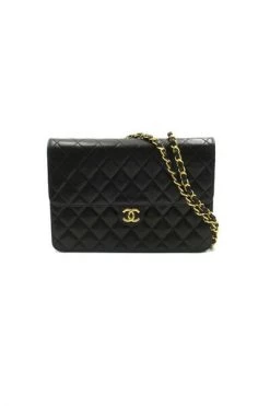 Chanel Vintage Vintage Tassen Pre-owned Shoulder Bags Black