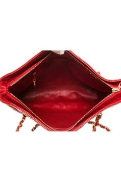 Chanel Vintage Vintage Tassen Pre-owned Shoulder Bags Red -Goedkope Chanel Vintage winkel f6fe0cac5bd777647423b2d77f772927