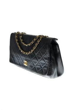 Chanel Vintage Vintage Tassen Pre-owned Leather Chanel-bags Black -Goedkope Chanel Vintage winkel f72c1ddebbbd383c8190403e0c0e2a9f