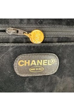 Chanel Vintage Vintage Tassen Pre-owned Leather Handbags Black -Goedkope Chanel Vintage winkel f72daa430cfc5c6976ce18ad763a02a5