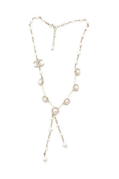 Chanel Vintage Vintage Sieraden Pre-owned Metal Chanel-jewelry Yellow 3 Chanel Vintage Vintage Sieraden Pre-owned Metal Chanel-jewelry Yellow - Afbeelding 3