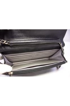 Chanel Vintage Vintage Tassen Pre-owned Wallet On Chain Black