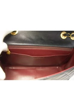 Chanel Vintage Vintage Tassen Pre-owned Jumbo 13; Maxi 2.55 Flap Chain Shoulder Bag Lambskin Black 8 Chanel Vintage Vintage Tassen Pre-owned Jumbo 13; Maxi 2.55 Flap Chain Shoulder Bag Lambskin Black -Goedkope Chanel Vintage winkel f91b0513e761858559057cb992ee756e