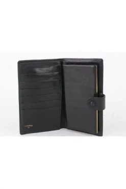 Chanel Vintage Vintage Accessoires Pre-owned Leather Wallets Black -Goedkope Chanel Vintage winkel f95c59701a1ef02ea5f9362011eec4bd