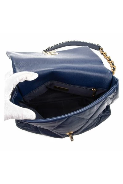 Chanel Vintage Vintage Tassen Pre-owned Cross Body Bags Blue 1 Chanel Vintage Vintage Tassen Pre-owned Cross Body Bags Blue