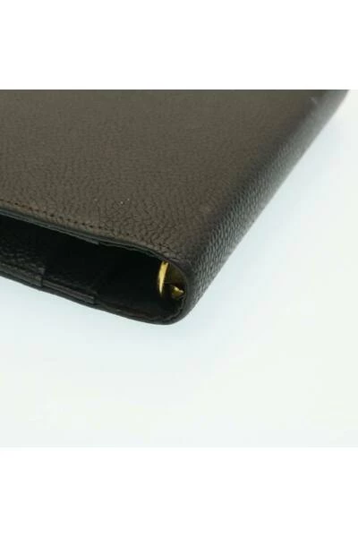 Chanel Vintage Vintage Accessoires Pre-owned Couverture Agenda Black 5 Chanel Vintage Vintage Accessoires Pre-owned Couverture Agenda Black - Afbeelding 5