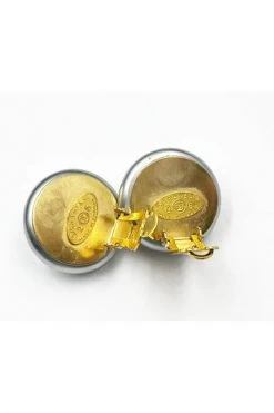 Chanel Vintage Vintage Sieraden Pre-owned Metal Chanel-jewelry Gray