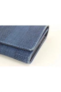 Chanel Vintage Vintage Accessoires Pre-owned Wallets Blue