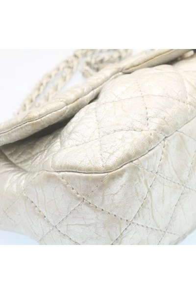 Chanel Vintage Vintage Tassen Pre-owned Matrasse Bag Gray 3 Chanel Vintage Vintage Tassen Pre-owned Matrasse Bag Gray - Afbeelding 3