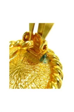 Chanel Vintage Vintage Sieraden Pre-owned Earrings Yellow -Goedkope Chanel Vintage winkel fd1fa5f58155ede357e3b7607b00837e