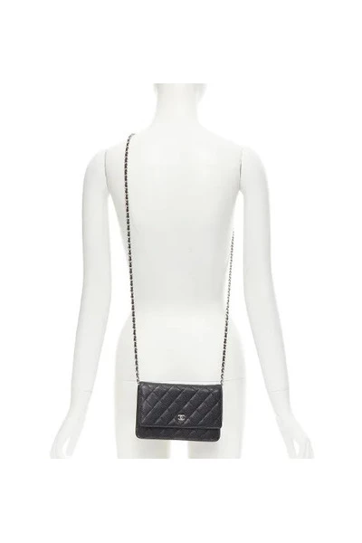 Chanel Vintage Vintage Tassen Pre-owned Cross Body Bags Black 6 Chanel Vintage Vintage Tassen Pre-owned Cross Body Bags Black - Afbeelding 6