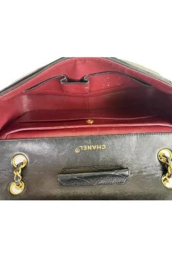 Chanel Vintage Vintage Tassen Pre-owned Leather Chanel-bags Black -Goedkope Chanel Vintage winkel fd49187834f1dfb85872d5620c49d0e9