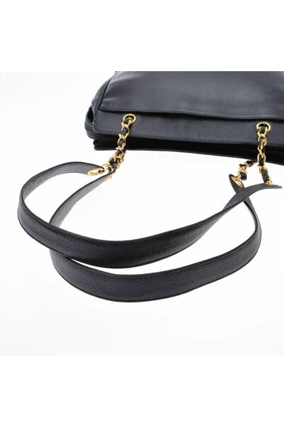 Chanel Vintage Vintage Tassen Pre-owned Cabas Bag Black 2 Chanel Vintage Vintage Tassen Pre-owned Cabas Bag Black - Afbeelding 2