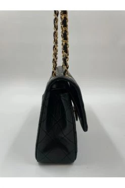 Chanel Vintage Vintage Tassen Pre-owned Leather Chanel-bags Black