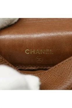 Chanel Vintage Vintage Accessoires Wallets Cardholders Brown -Goedkope Chanel Vintage winkel fe7d394fe7367b1e5c65f39e27edd052