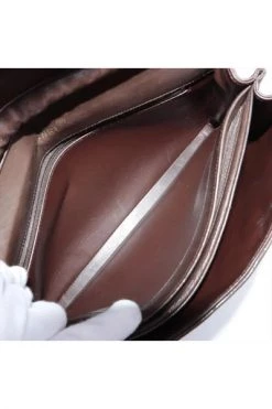 Chanel Vintage Vintage Tassen Pre-owned Shoulder Bag Brown -Goedkope Chanel Vintage winkel fef6caad118d542ba8ceb00837fd1957