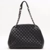 Chanel Vintage Vintage Tassen Handbags Black