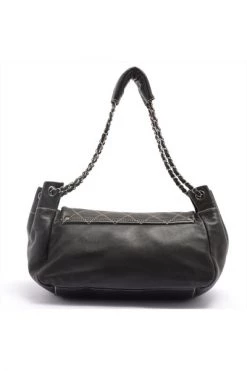 Chanel Vintage Vintage Tassen Pre-owned Shoulder Bag Black -Goedkope Chanel Vintage winkel ff420d7ce0a1a2b36b87cd16365b361b