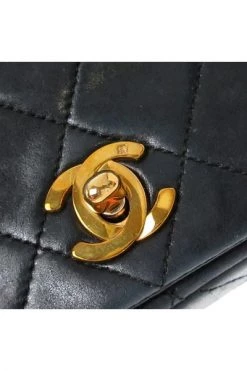 Chanel Vintage Vintage Tassen Pre-owned Bag Black -Goedkope Chanel Vintage winkel ff4fc925f3b0ef3bd3a4563dba1b80ff