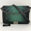 Chanel Vintage Vintage Tassen Pre-owned Cross Body Bags Green