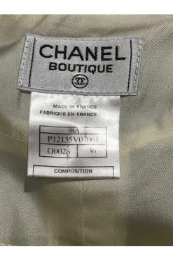 Chanel Vintage Vintage Rokken Pre-owned Wool Bottoms Gray