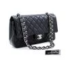 Chanel Vintage Vintage Tassen Pre-owned Leather Chanel-bags Black