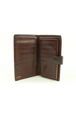 Chanel Vintage Vintage Accessoires Pre-owned Leather Wallets Brown