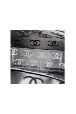 Chanel Vintage Vintage Tassen Pre-owned Leather Handbag Black